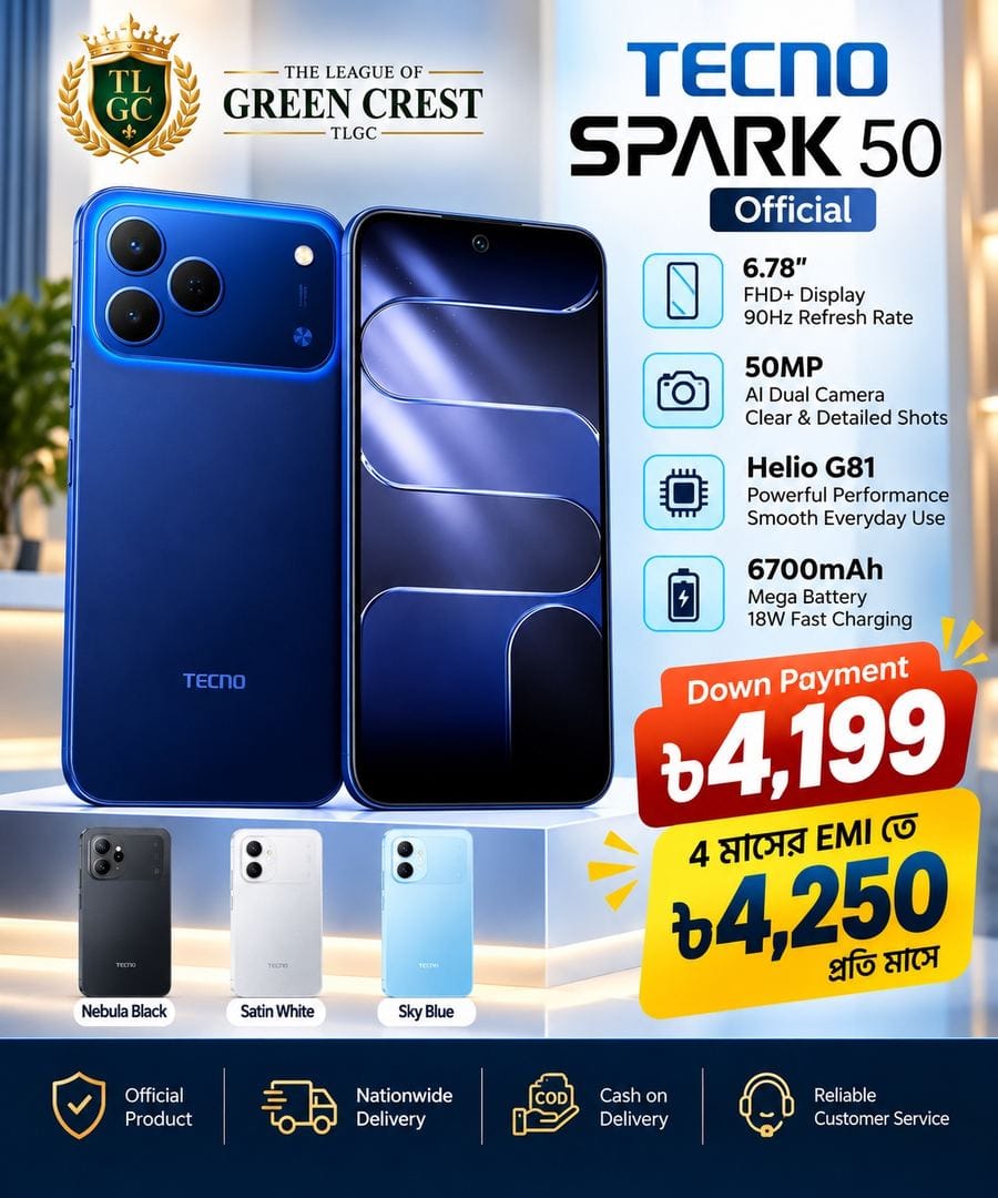 Tecno Spark 50 - Official